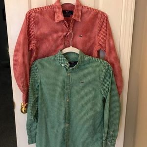Vineyard Vines Boys Button Up Shirt